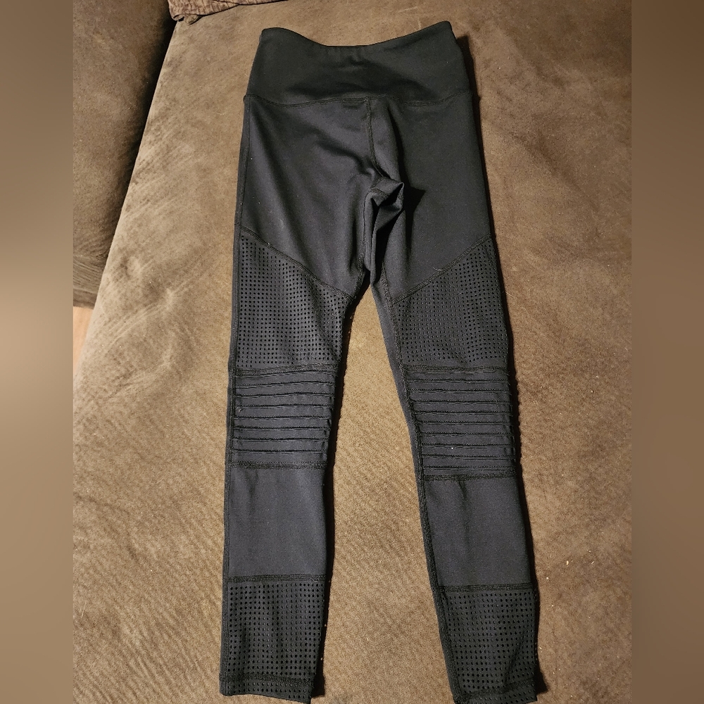 ZYIA Black Moto LNT Leggings